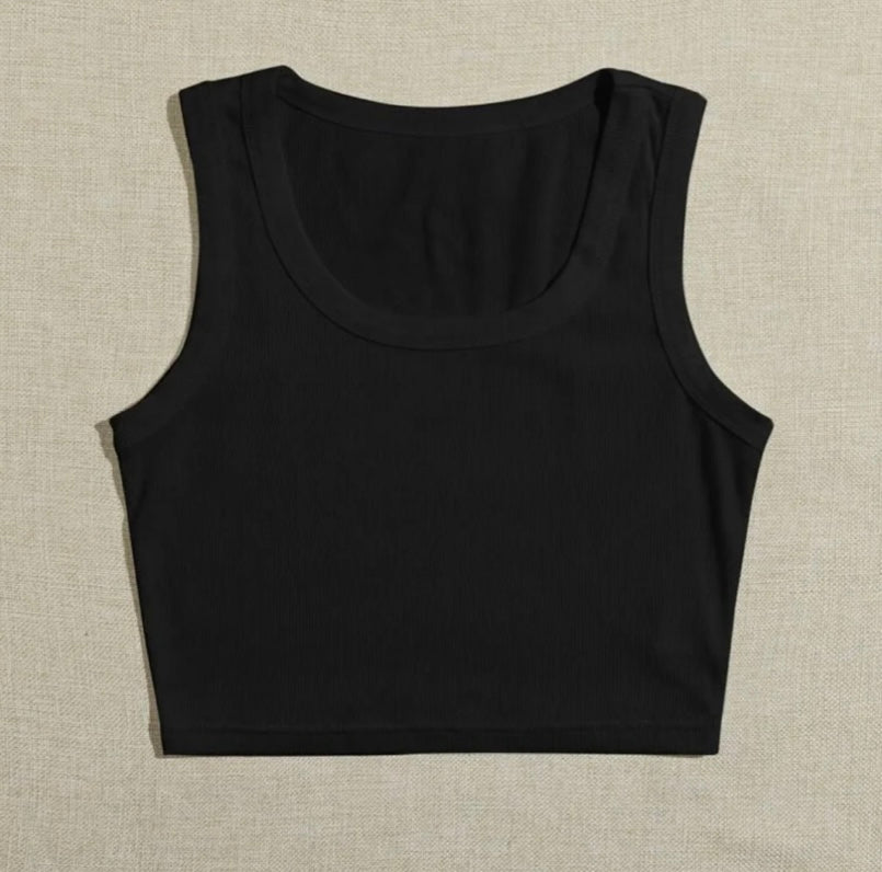 Pack of 2 Black and White Tank Tops