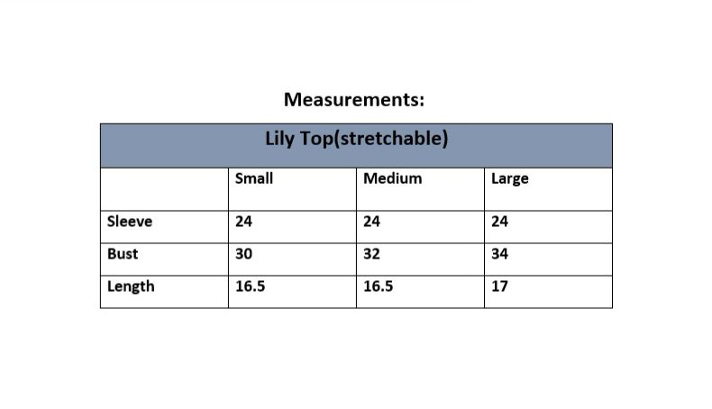 Lily Top